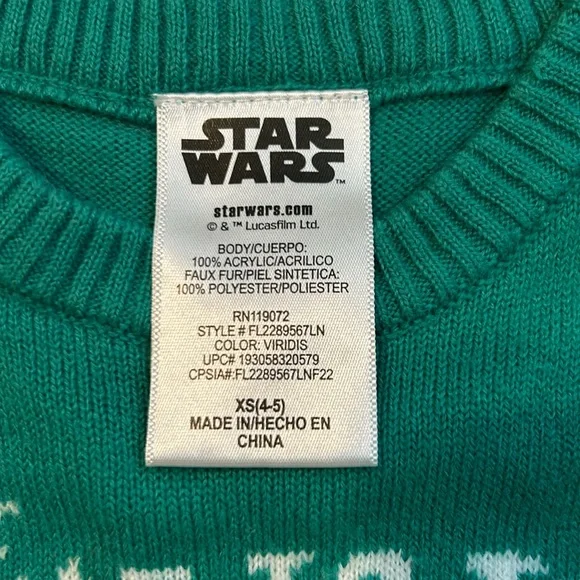 Star Wars Sort Sleeve Dress - Picture 4 of 4